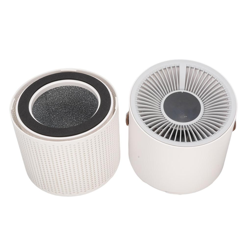 Small Air Purifier Quiet Desktop Air Cleaner Portable Ionic Air Purifier Remove PM2.5 Dust for Home Office Living Room