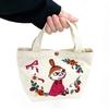 [Happitas] Mini Tote Moomin HAP6015 MC15 Flower Gift Natural One Size