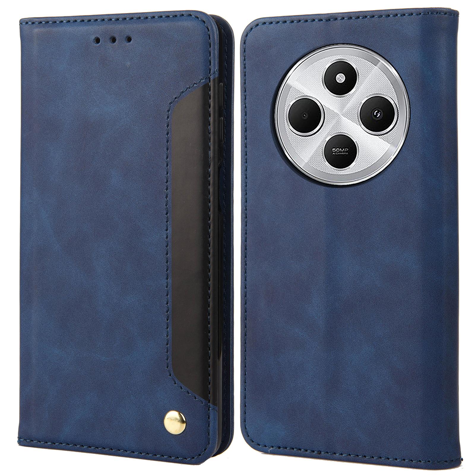 

For Xiaomi Poco C75 4G/Redmi 14R 5G/14C 4G Case PU Leather Shockproof Protection Wallet Phone Cover A