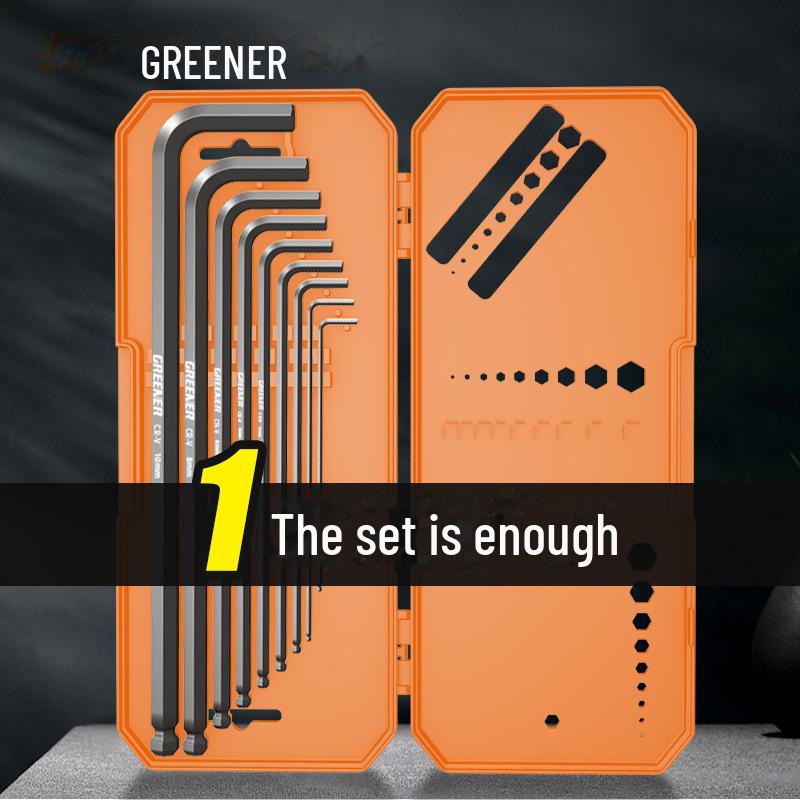 Green Forest Universal Hex Wrench & Screwdriver Set