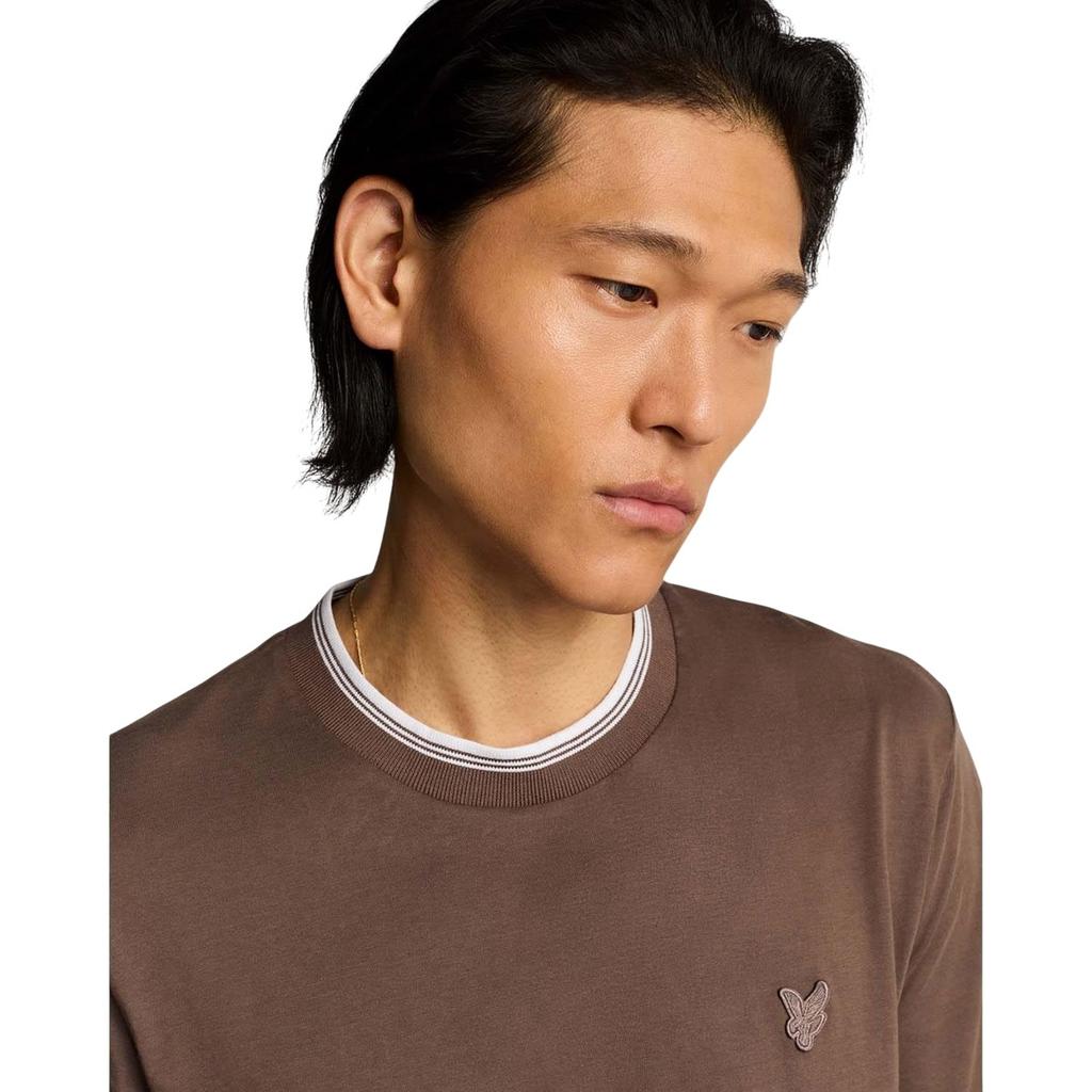 Lyle & Scott Men's Superfine Tipped Cotton T-Shirt