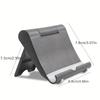 1pc 270-degree Lazy Foldable Mobile Phone Holder Portable Desktop Tablet Holder Creative Universal Anti-slip Mobile Phone Holder