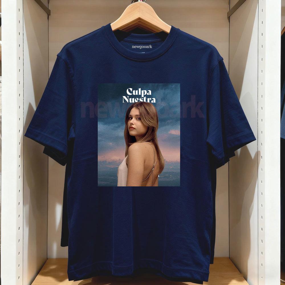

Noah Moran Nick Lester T Shirt Spanish Romantic Films Culpa Nuestra Poster Graphic T Shirts Culpa Mia Shirt Woman Man Cotton Tee 4XL