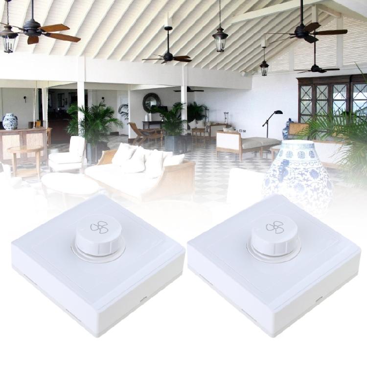 Ceiling Fan Surfaces Mount Speed Controller Stepless Adjustment Household Fan Control Panel 86 Type Fan Speed Regulator