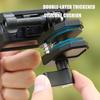 Aluminum Alloy Motorcycle Camera Mount With AntiVibration Windshield Clamp Mounts Compatibility for Action 5Pro/4/3