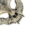 Skull Half Face Mask Halloween Mask, Horror with Adjustable Strap, Masquerade Durable for Men Adults, Cosplay Costume Party Props Hollowed Eye