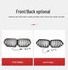 Front Grille with Lights & Air Intake for BMW X6 G06 (2020-2022) - Car Accessory