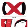 2Pcs Padded Figure 8 Straps Deadlift Wrist Support Power Lifters Gym Fitness Workout Pull-Ups Horizontal Bar