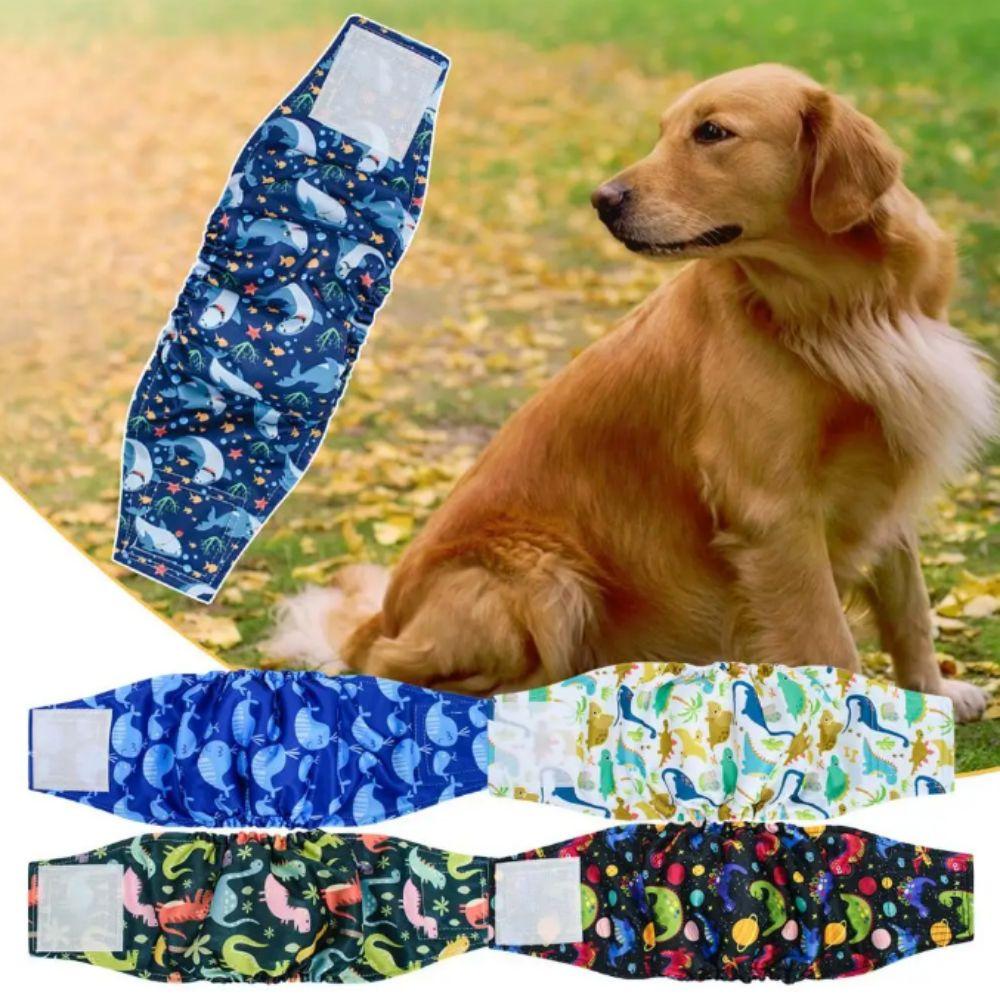 Quick Absorption Dog Diapers Adjustable Pet Physiological Pants  For Dogs