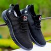 Komfort-Strick-Slip-On-Sneaker zum Laufen und Wandern