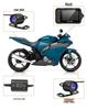 Waterproof Dual-Recording 720P HD Motorcycle Dash Cam with Front & Rear Cameras