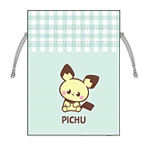 

Marimo Craft Pok Piece Pokmon Bean Drawstring Bag, Pichu, W9 x H12cm, PKP-056