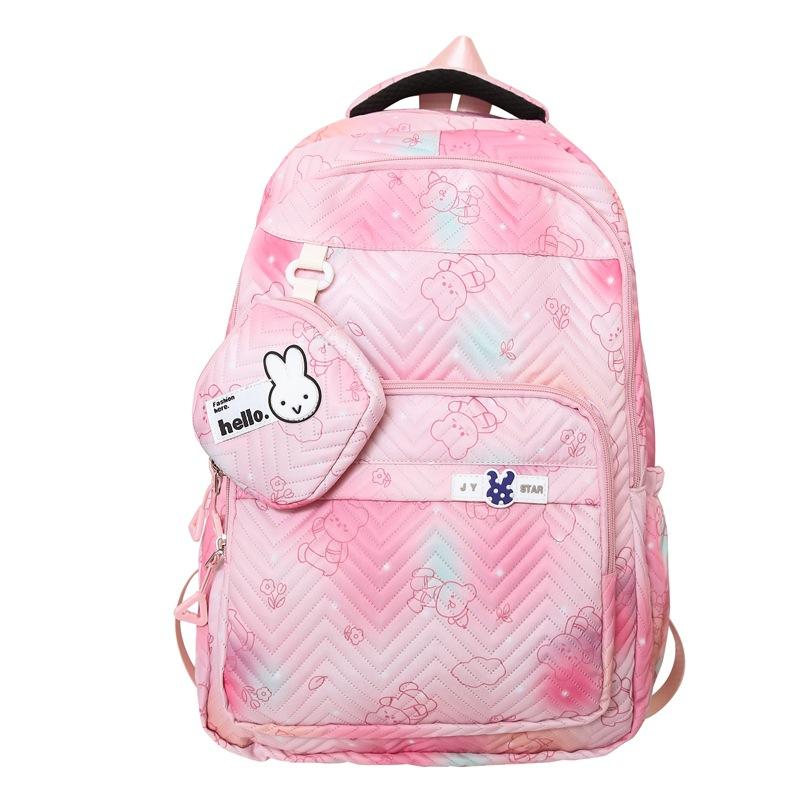 

School bag backpack casual backpack large capacity 3-6 trend school bag backpack ultrasonic