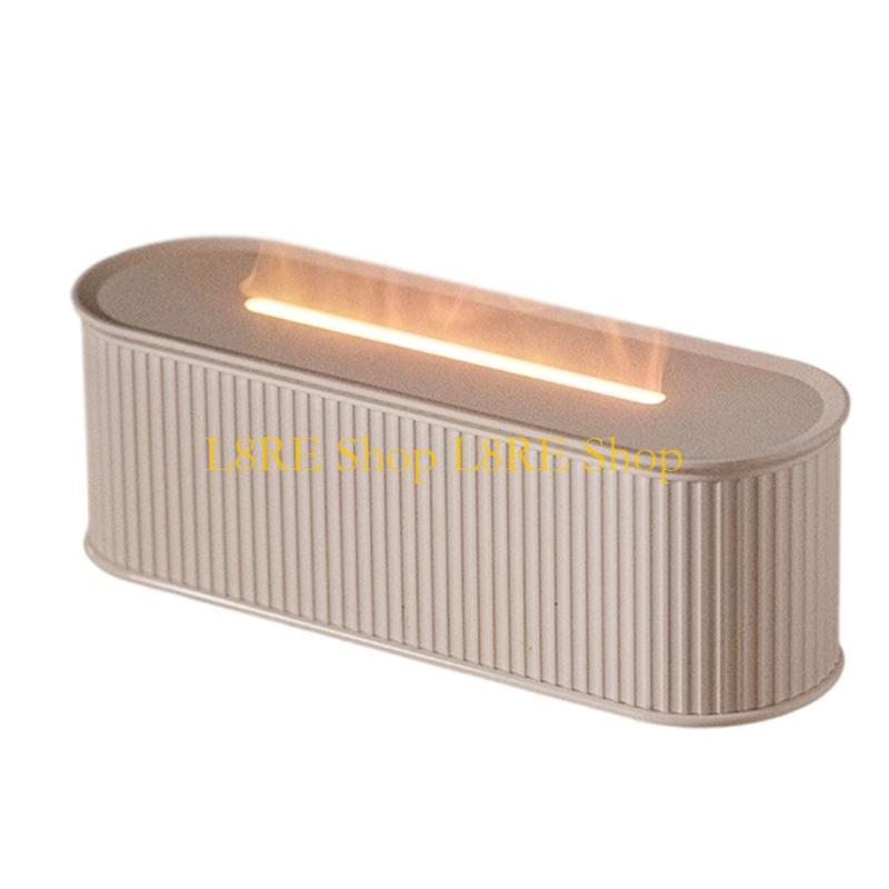 L8RE USB Powered 300ml Essential Oil Diffuser with Colorful LED Lighting Desktop Air Humidifier Elegant Aromas Diffuser белый