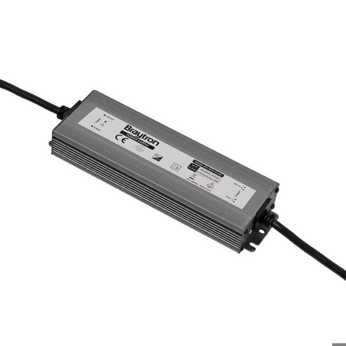 150W IP67 Netzteil aus schwarzem Aluminium