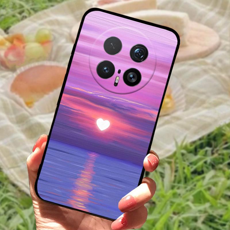 Støtsikker Fodral For Honor Magic 8 Pro Deksel Mykt TPU Silikon Kamera Beskyttelsesdeksel For Honor Magic8 Pro BKQ-AN10 Telefon Skall