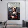 Portret de epocă Mona Lisa Personaj pictură pe pânză Postere și imprimeuri Poze de artă de perete pentru decorarea peretelui sufrageriei Cuadros