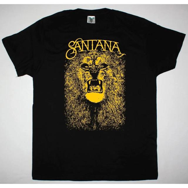 T-shirt With Santana Lion Print, Gift For A Fan S