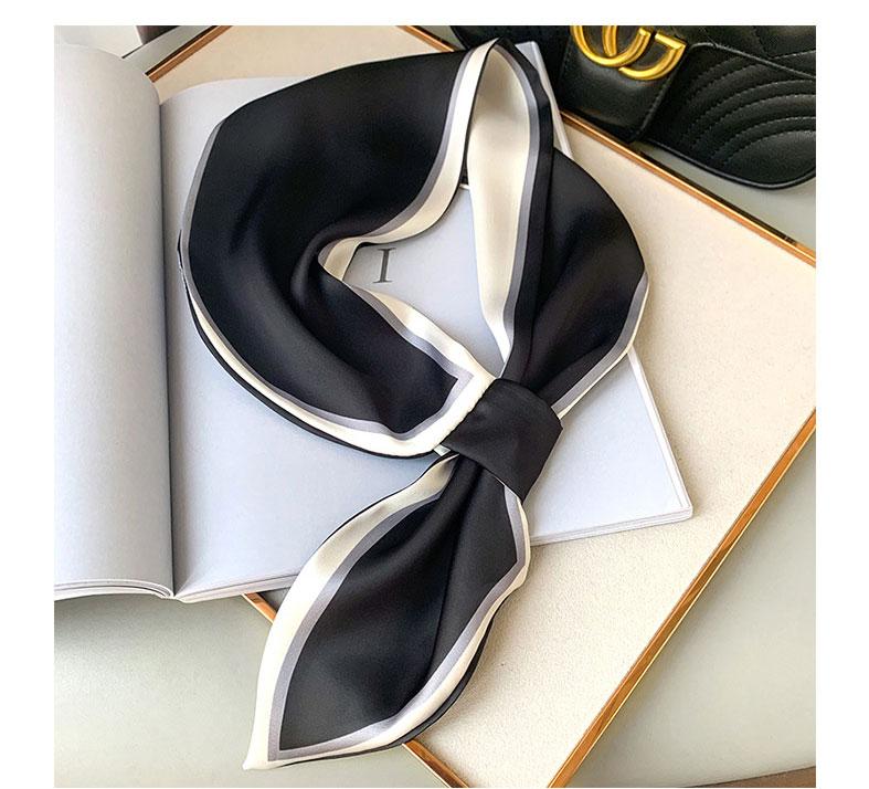 New Pashmina Silk Scarf Foulard Neckerchief Bandana Luxury Brand Female Hair Scarves Shawl Wraps Headband Hijab Cachecol