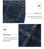 2025 Spring High-End Men's Slim Fit Stretch Jeans - Straight, Casual Business Trousers