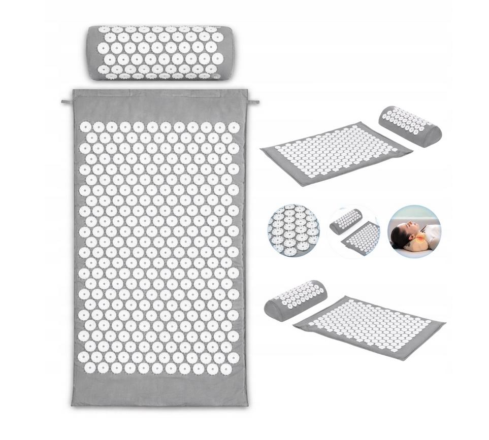 Acupressure mat with spikes for health and circulation stimulation