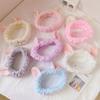 Honeyfluff - Chenille Animal Ear Face Wash Headband