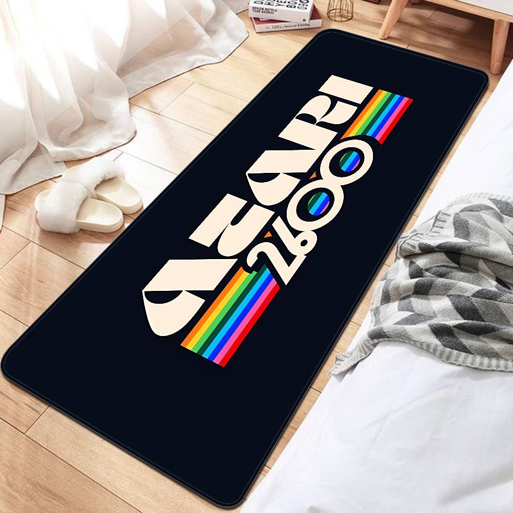 A-Atari Logo Bathroom Mat Kids Room Bedroom Decoration Balcony Anti-Slip Doormat Living Room Welcome Rug 40x60cm