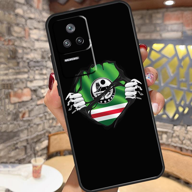 Chechnya Flag Case For Xiaomi 13 14 15 Ultra 11T 12T 13T 14T Pro POCO X7 Pro X3 X5 X6 M6 F5 F6 Pro Cover