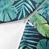 Greenery Tropical Plants Outdoor Waterproof Throw Pillow Covers 18 x 18 Inch Set of 2, Palm Leaf Pillowcase Square Cushion Case, Farmhouse Garden