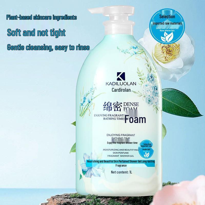 Lavender Foaming Body Wash, Family Size - Moisturizing & Hydrating with Long-Lasting Fragrance, All-Purpose Bath, Large Bottle