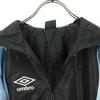 umbro One point logo Long sleeve Batting jacket M black multicolor Men's Used