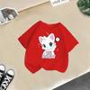 Children's Short-sleeved Boys'  Girls' T-shirts Cotton Summer Casual Tops