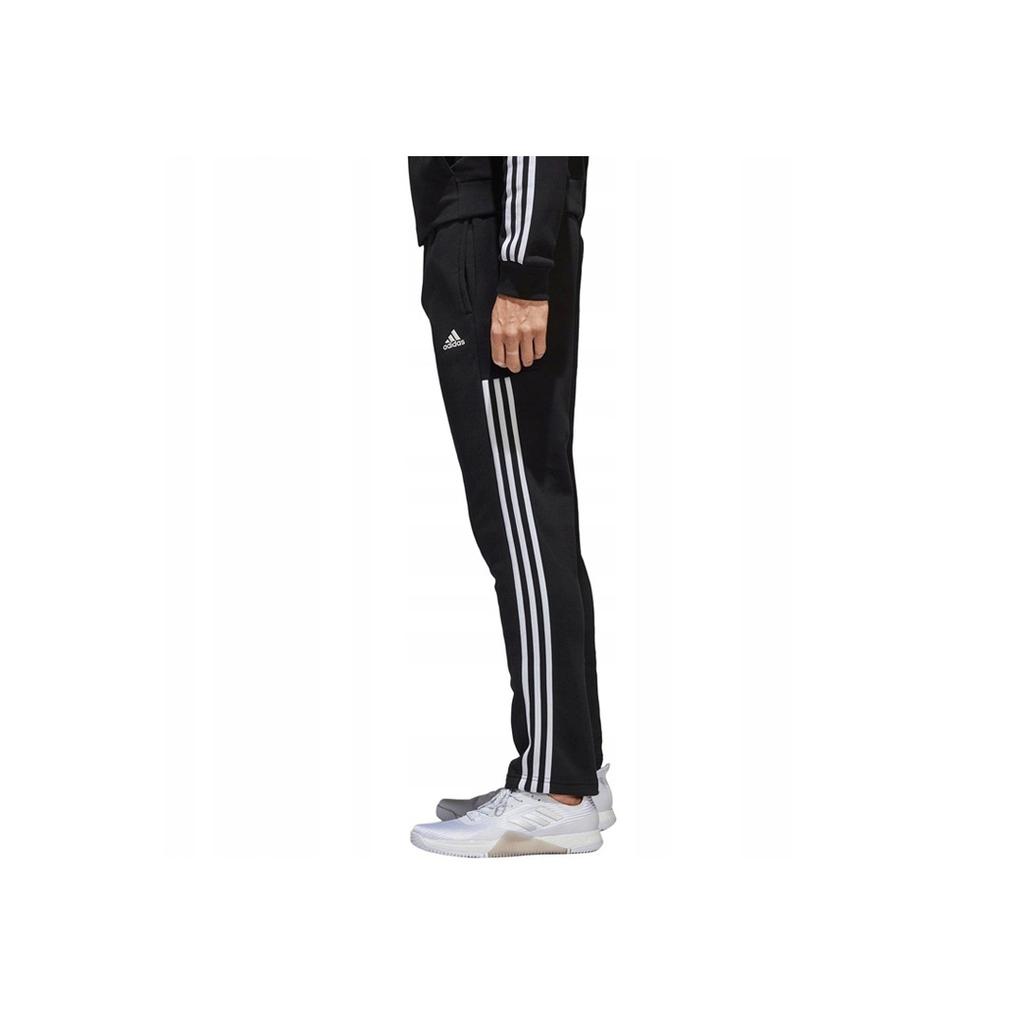 adidas Knit Fleece-Lined Joggers Men Bottoms Black BR4083