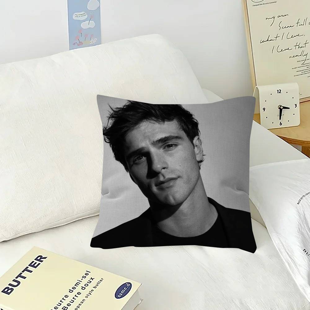 Actor Jacob Elordi  Cushion Cover Car Throw Pillow Case For Sofa Car Christmas Gift