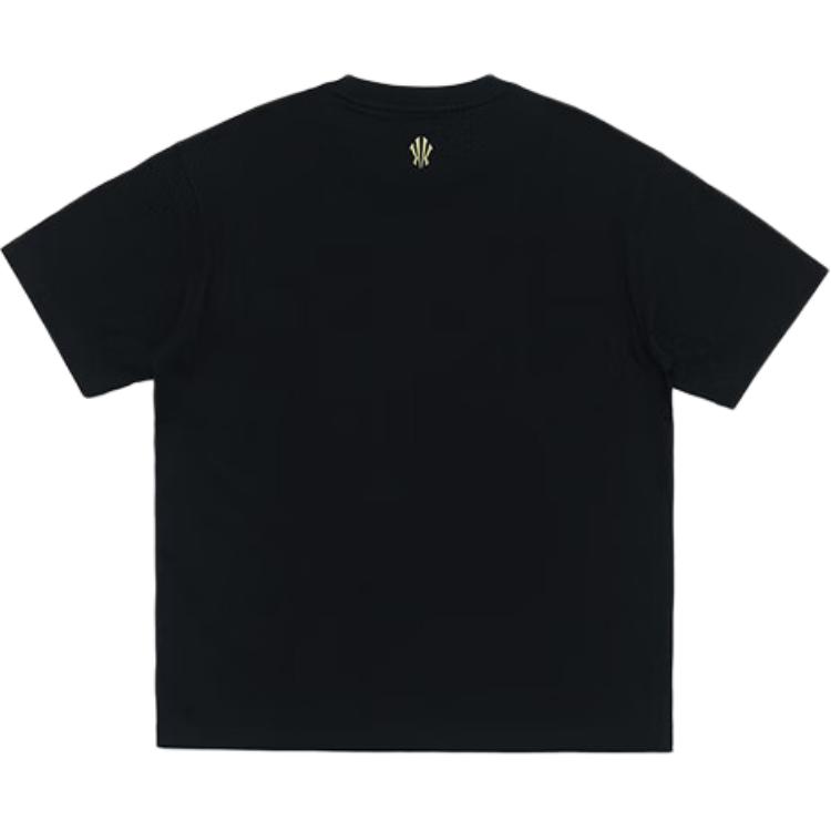 Anta Kyrie Series Color Block Simple Print Short Sleeve T-Shirt Unisex Tops 172621113V-1