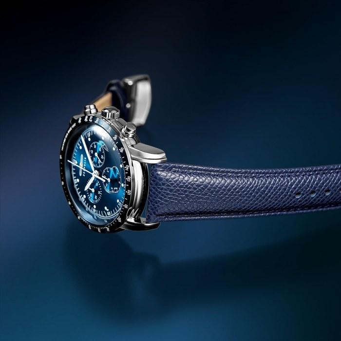 [Zeppelin] 100th Anniversary Series Watch Quartz Water Resistant Mineral Glass Blue Dial 8892-3-WEIN Men's
