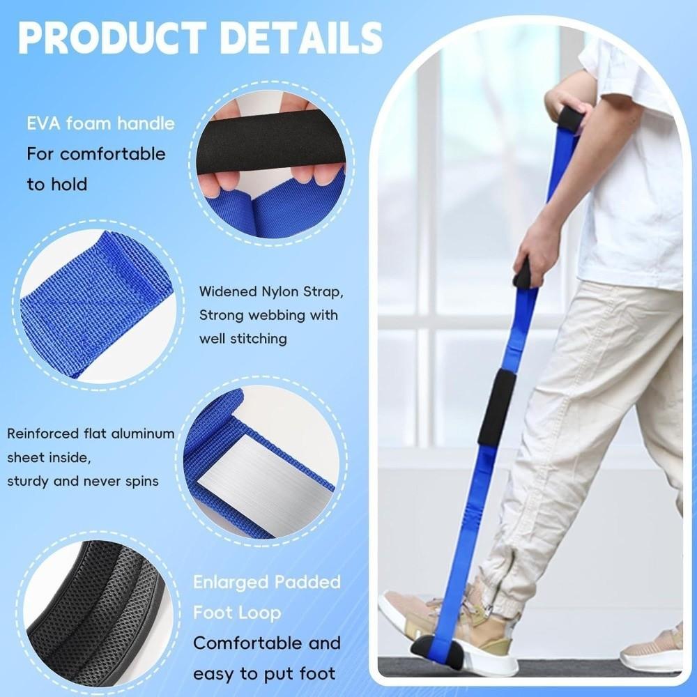 Nylon Leg Lifting Belt Wear Resist Leg Train Strap Leg Lift Strap  for Stroke Hemiplegia