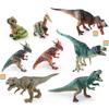 Detailed Pvc Static Dinosaur Figures Including Rex Pterosaurs Triceratops For Home Decor