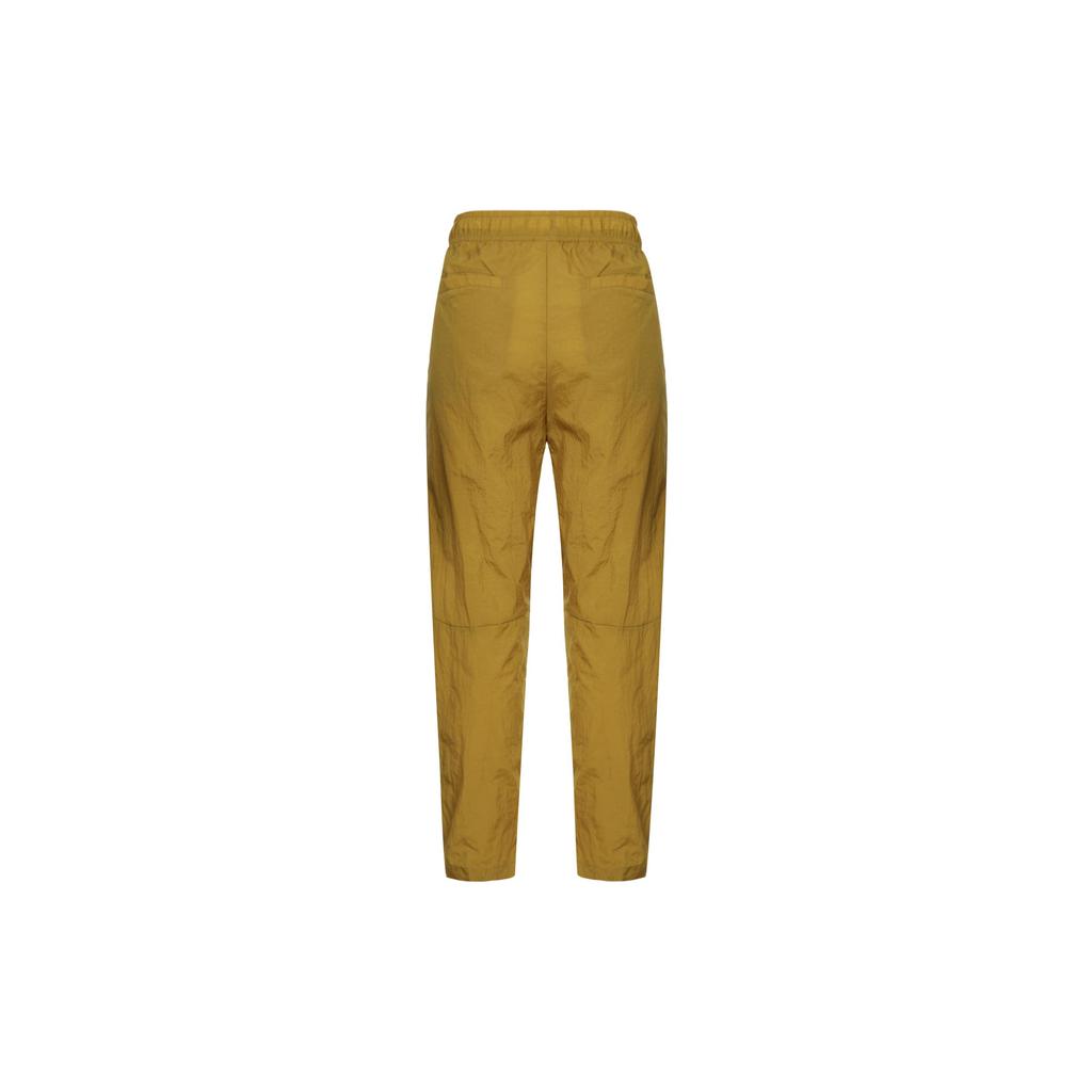 Nike Embroidered Logo Sport Casual Pants Men Bottoms Yellow FB7407-716