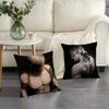 Handsome Leon Game Kennedy Cushion Cover Inches Farmhouse Decor Home Throw Pillow Covers For Couch Decorations