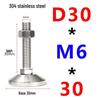 Yishuxiang Heavy-Duty 304 Stainless Steel Leveling Feet