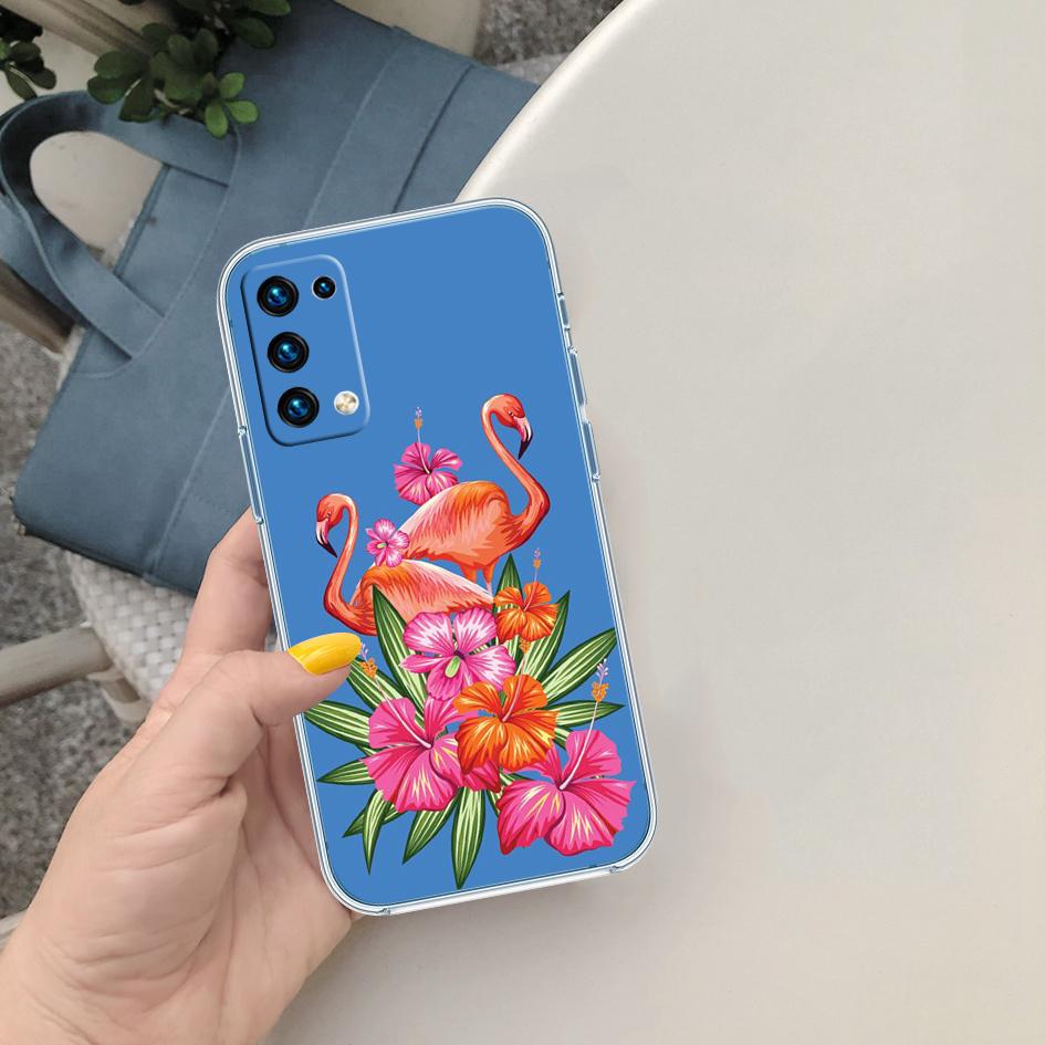 BF57 Flamingo Flower Phone Case for Motorola Moto G10 G20 G30 G31 G32 G34 G35 G41 G42 G50 G51 G52 G55 G60 G60S G62 G71 G72 G75