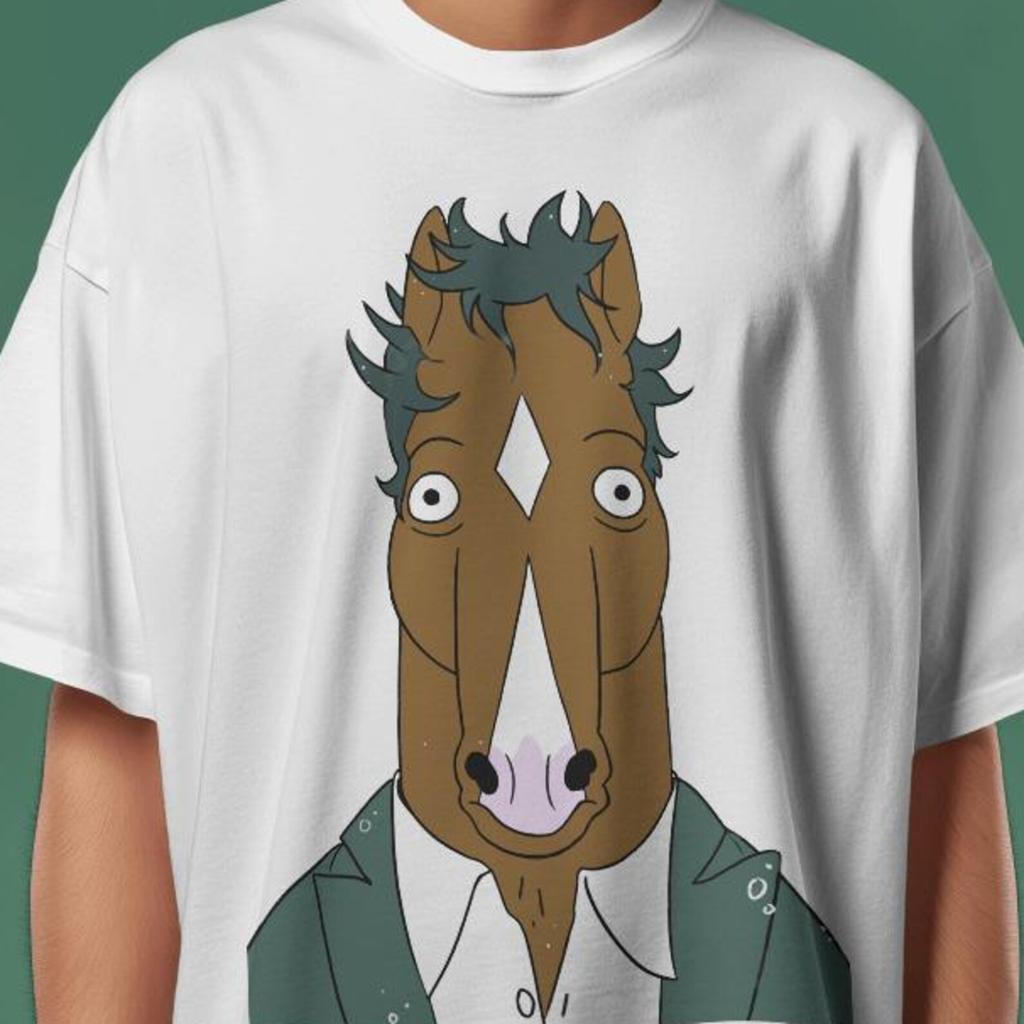 Bojack Horseman Graphic Tee: Funny Horse Shirt