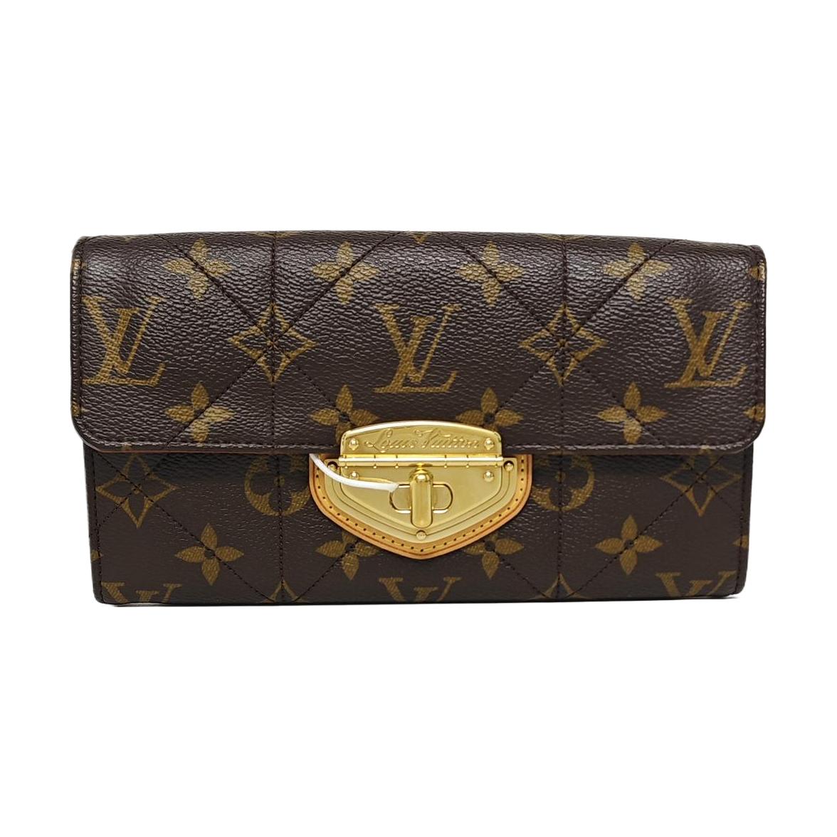 [Pre-Owned] Printed Canvas Wallet Couple Style - Excellent #1WRYJL4 ONE SIZE