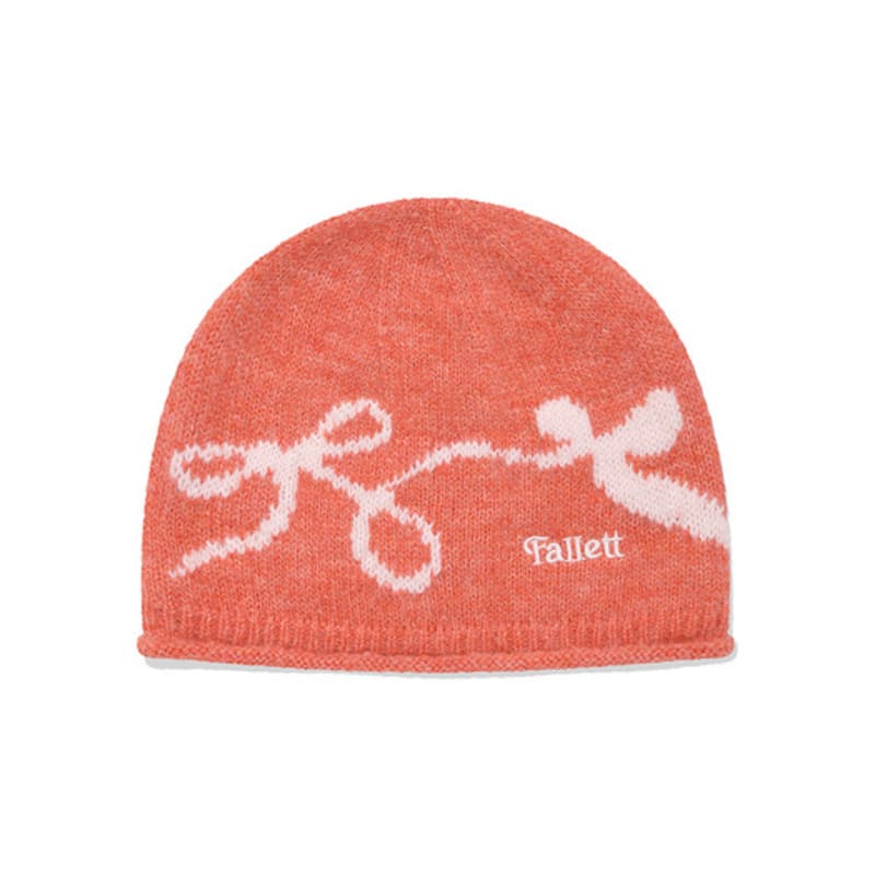 

FALLETT Ribbon Beanie Pink F