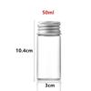 50-125ml Capacity Storage Containers PET Material Mini Bottles Sealed Jars  Powder Organizer