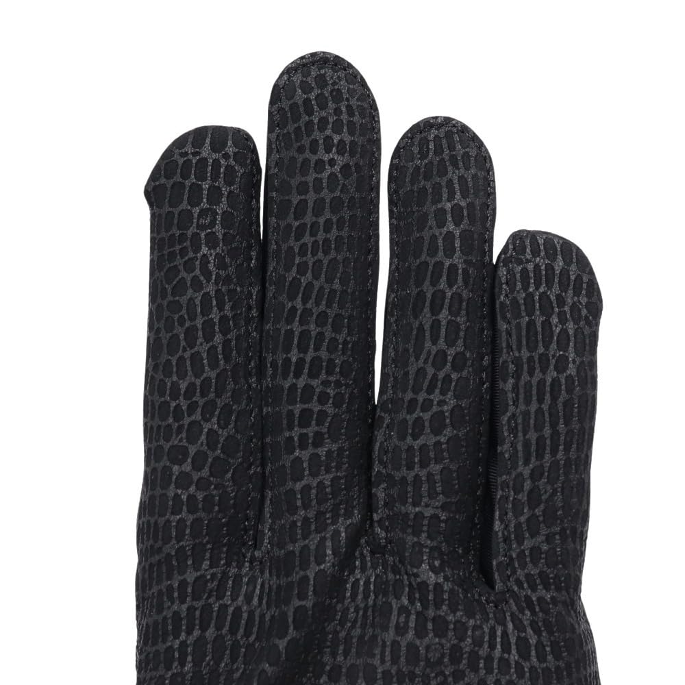 UA Harper Pro Gloves 24 Black/Black/Metallic Gun Metal SM