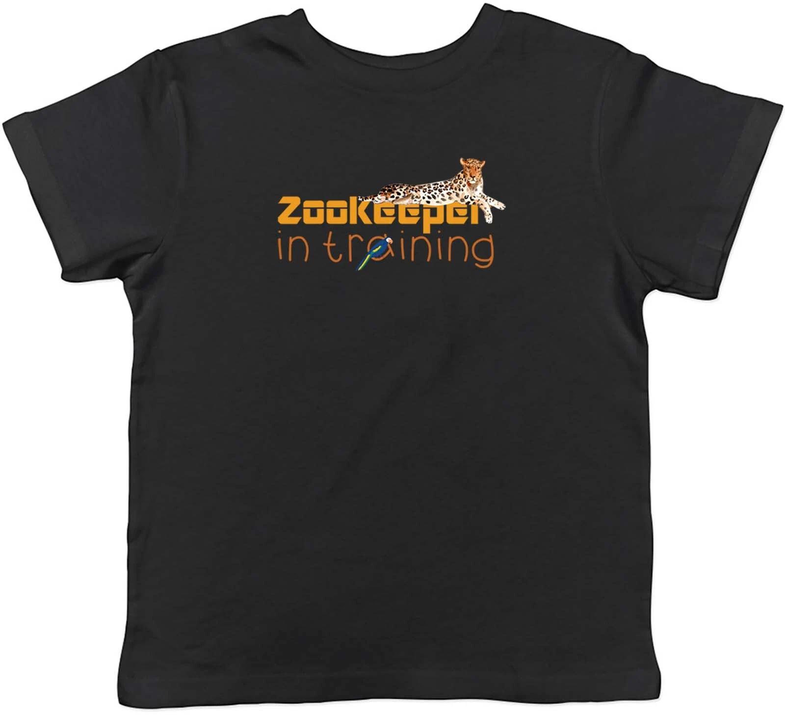 Zookeeper In Training Kids T-Shirt Safari Jungle Ranger Childrens Boy Girls Gift 120