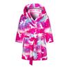 Winter Blue Bathrobe for Boys Girls Kids Sleepwear Children Bath Robe Pajamas Teenages Flannel Loungewear