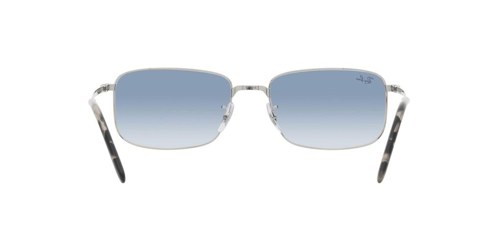 Sunglasses RB3717 Silver Gradient Blue Lens 60 Ray-Ban Frame/Clear
